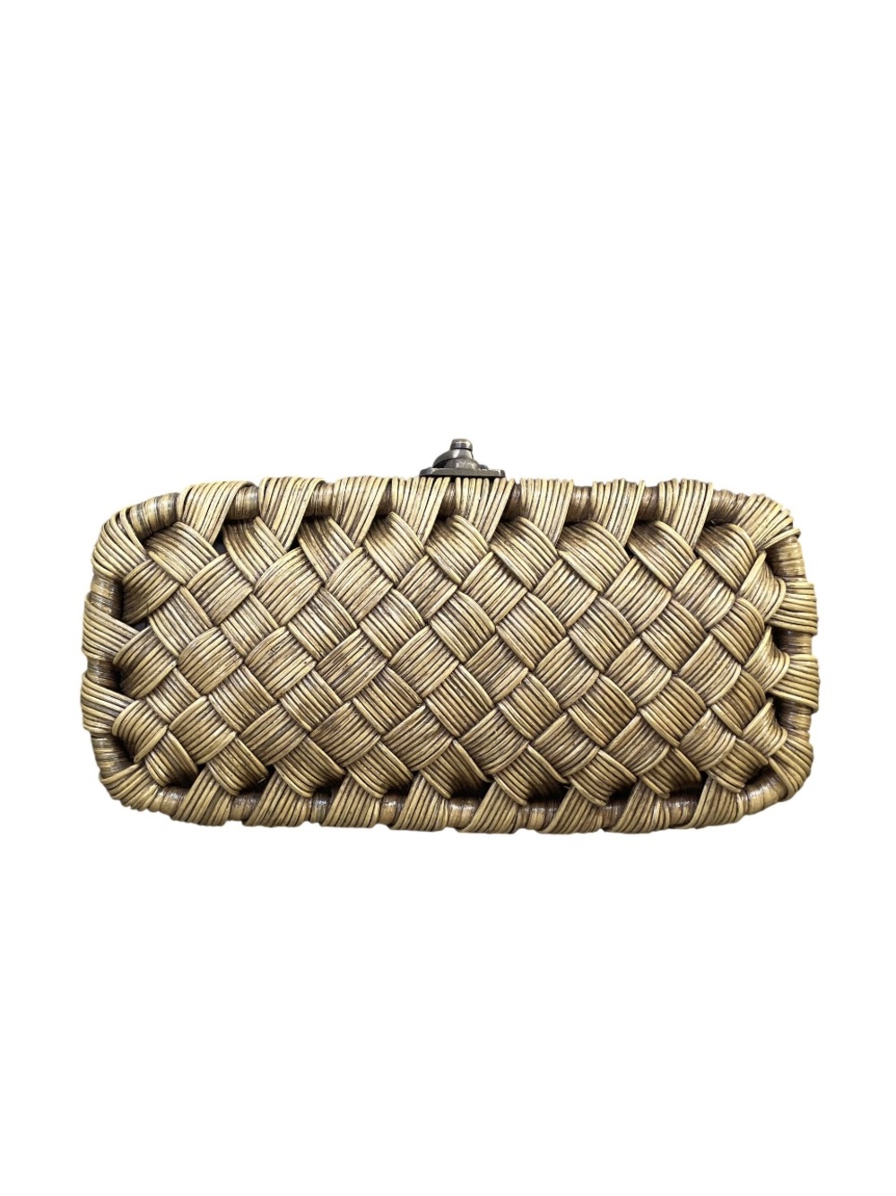 Vintage Style Hand Woven Rattan Clutch Bag